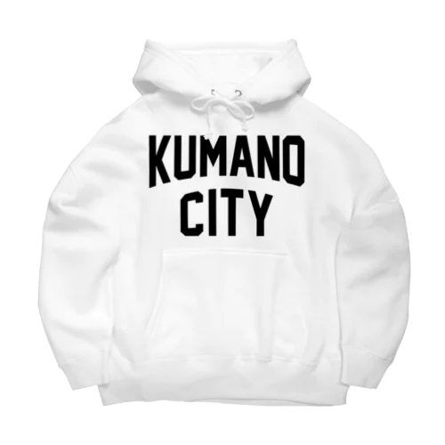 熊野市 KUMANO CITY Big Hoodie