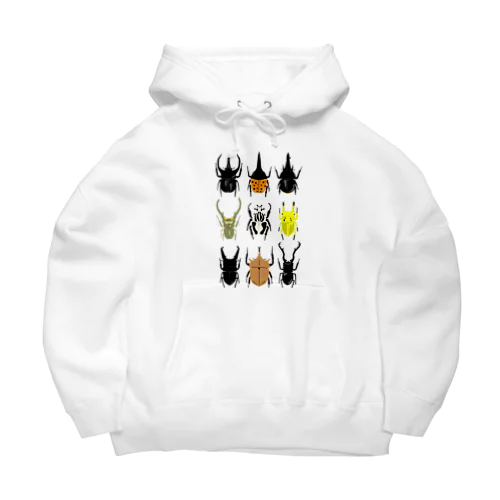 世界のカブトムシクワガタ Big Hoodie