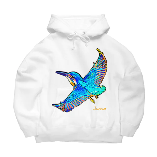 カワセミ／Juno Big Hoodie