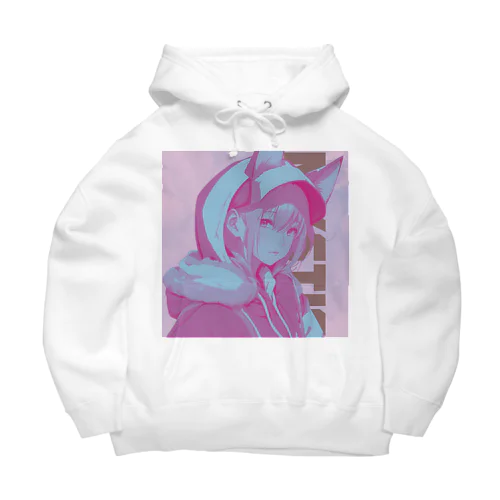 ミスティックキャットN19 Big Hoodie