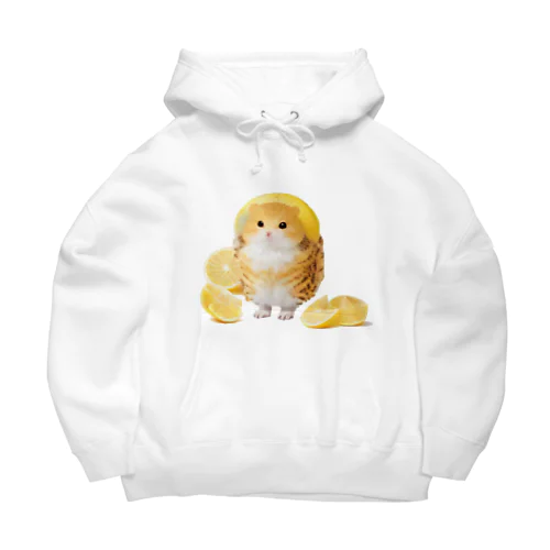 レモン背負ったハムスター Big Hoodie
