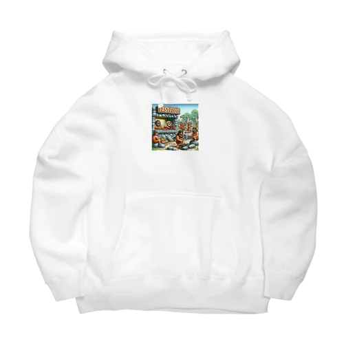 ダイナソーBBQ Big Hoodie