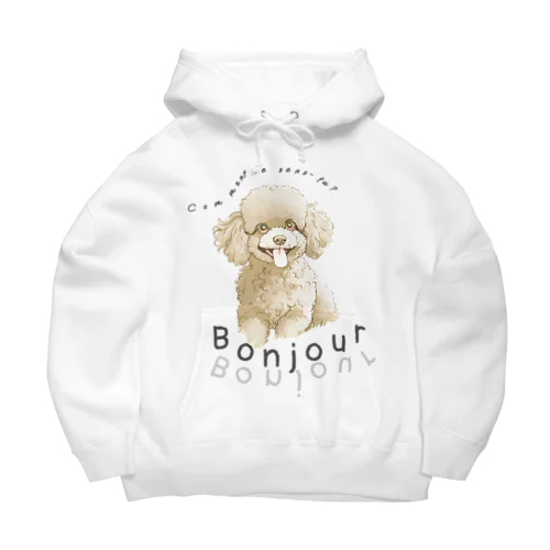 ボンジュドッグ Big Hoodie