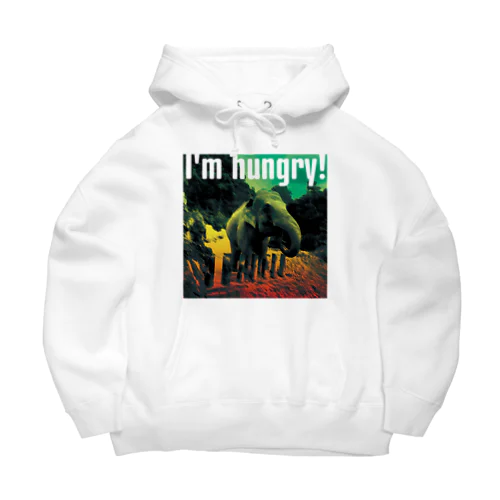 おなかすいたぞう Big Hoodie