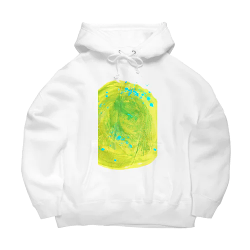 キャベツ｜やわらかな緑が広がるナチュラルアートプリント【yutu00】 Big Hoodie