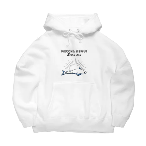 MECCHA NEMUI さめ Big Hoodie