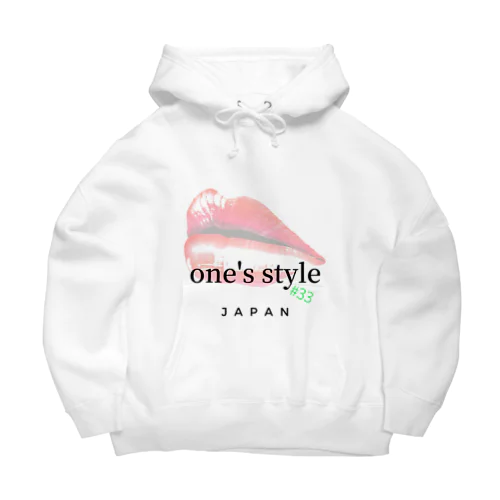 one's style Big Hoodie