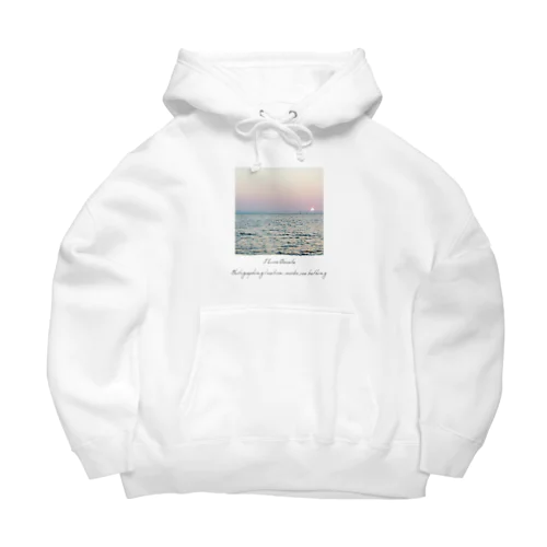 三池海水浴場からの景色【GYAN】 Big Hoodie