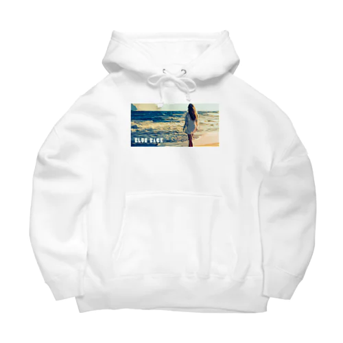 ブルーバック　サーフガール Big Hoodie