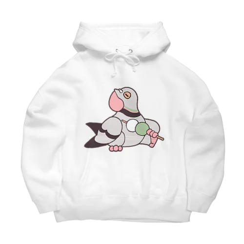 お花見団子ハト Big Hoodie