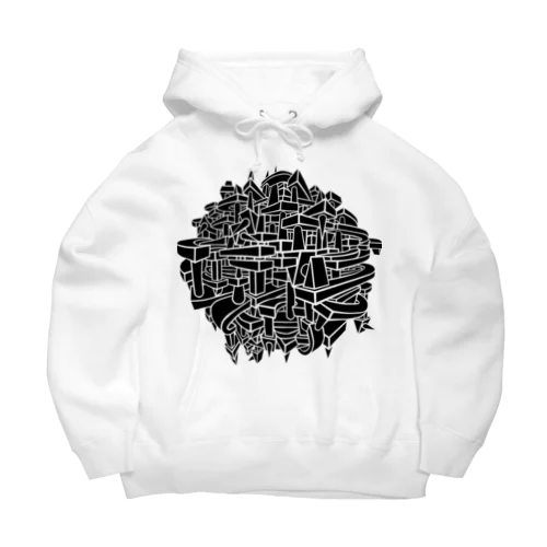 【クソったれコロナ！】海野貴彦デザイン  Big Hoodie