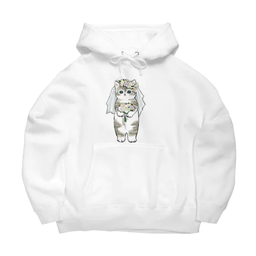 花嫁にゃん Big Hoodie