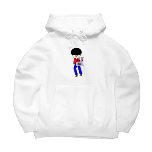 おかぱそろばん行こう Big Hoodie