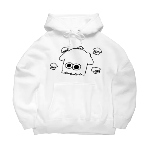 ぶんれつするいか Big Hoodie
