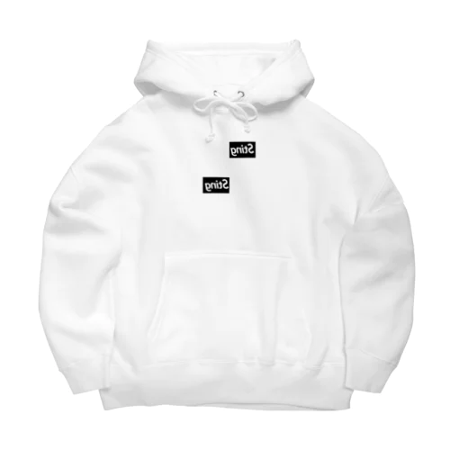 sting sting.「Box1/2」logo.ver Big Hoodie
