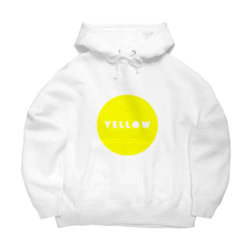CIRCLE YELLOW. Big Hoodie