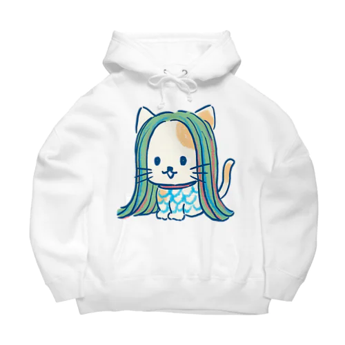 あまびえにゃんこ Big Hoodie