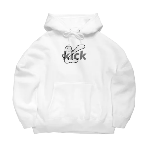 kickなめんなkick,kick Big Hoodie