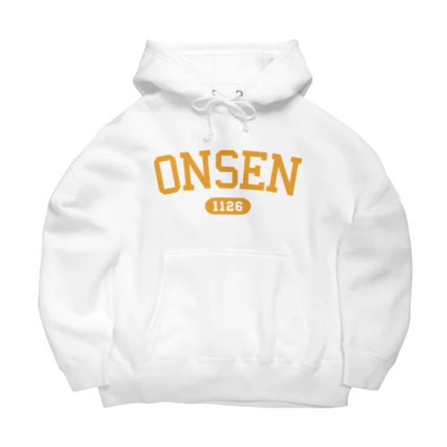 ONSEN 1126 （イエロー） Big Hoodie