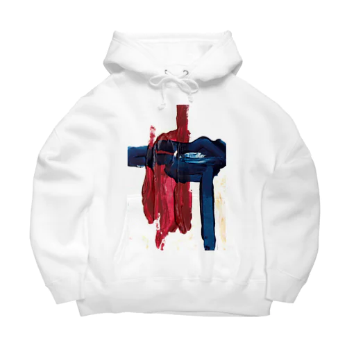 氷菓子でできた犬 Big Hoodie