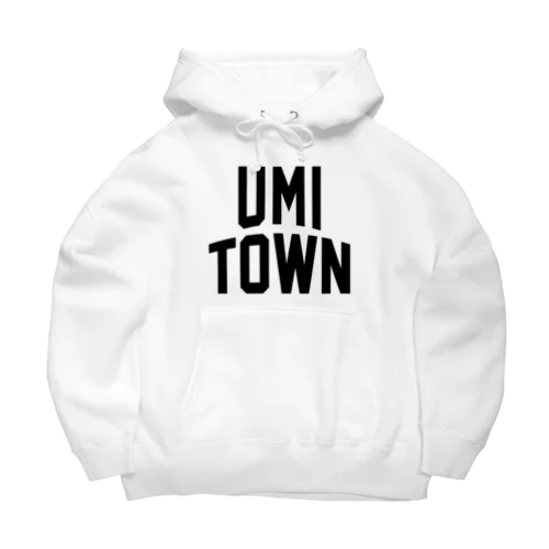 宇美町 UMI TOWN Big Hoodie