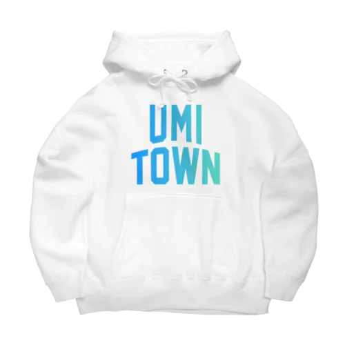 宇美町 UMI TOWN Big Hoodie