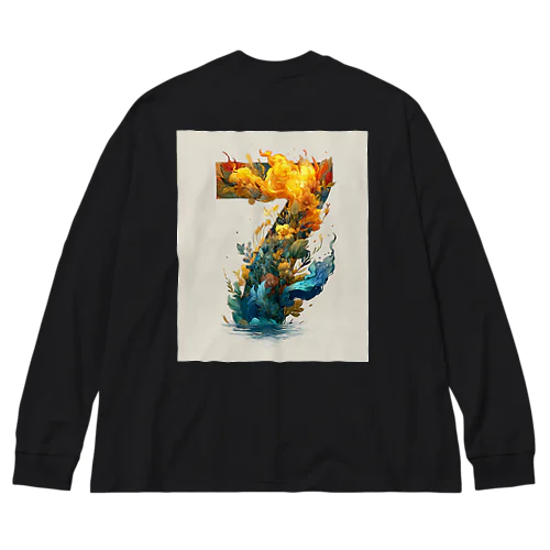 第7分団 Design Item Big Long Sleeve T-Shirt