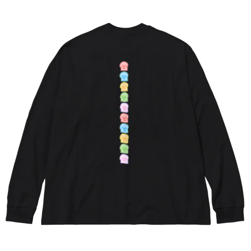 カラフルちん公 Big Long Sleeve T-Shirt