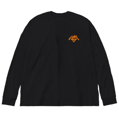 バカナイトTV(オレンジロゴ) Big Long Sleeve T-Shirt