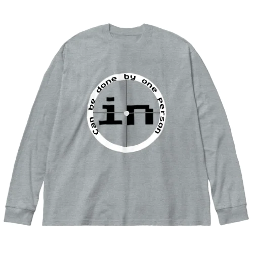０in1人でできます。 Big Long Sleeve T-Shirt