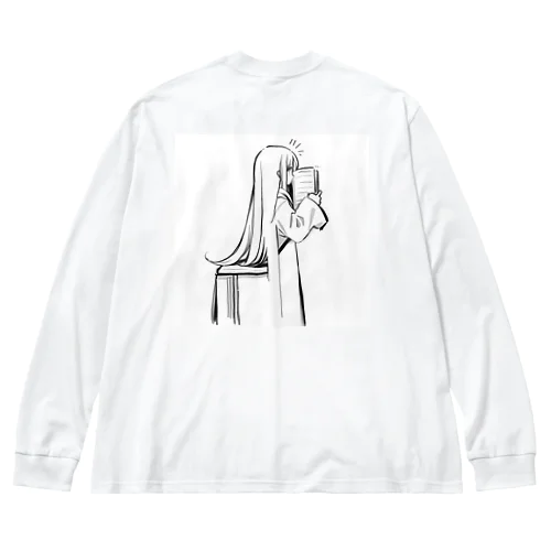白衣さん Big Long Sleeve T-Shirt
