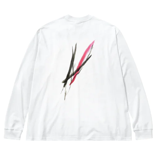 風 Big Long Sleeve T-Shirt