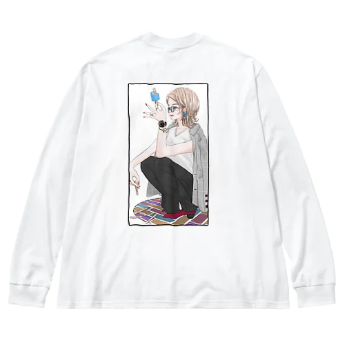アイス Big Long Sleeve T-Shirt
