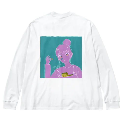 よつばちゃん Big Long Sleeve T-Shirt