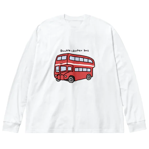 ロンドンバスさん Big Long Sleeve T-Shirt