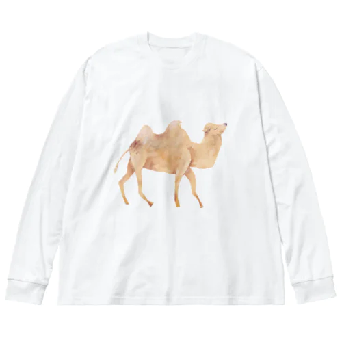 のんびりいこう！ラクダさん Big Long Sleeve T-Shirt