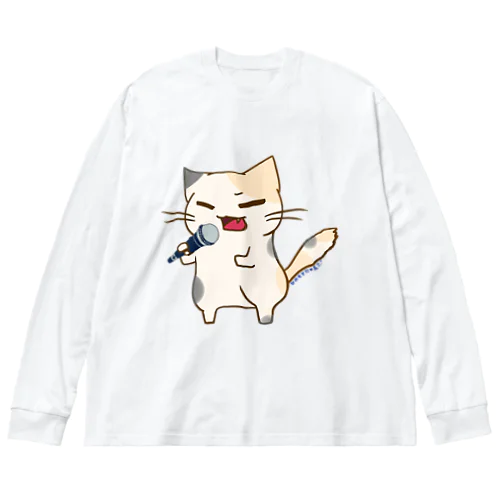 ひのもとにゃんこ®️ 民謡歌手 /ナギちゃん Big Long Sleeve T-Shirt