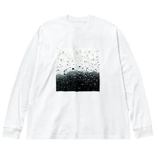 雨 Big Long Sleeve T-Shirt