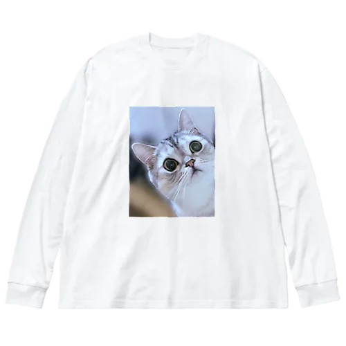 猫の名前はレオ Big Long Sleeve T-Shirt