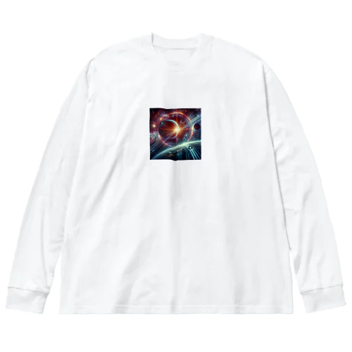 新時代を感じる‼︎スターオメガ Big Long Sleeve T-Shirt