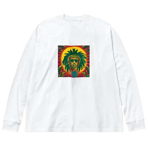 Sun and ReggaeMusic Big Long Sleeve T-Shirt