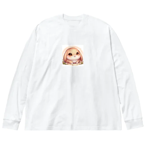 まーるいうさぎ Big Long Sleeve T-Shirt