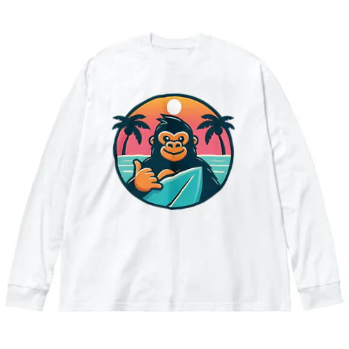 RCW_Gorilla_Californiasurf Big Long Sleeve T-Shirt