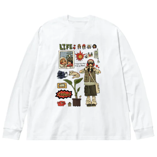 オリジナルビッグシルエットロングスリーブTシャツ | オリジナルグッズ