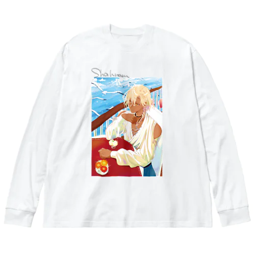 3周年記念シャハラム-ブラック- Big Long Sleeve T-Shirt