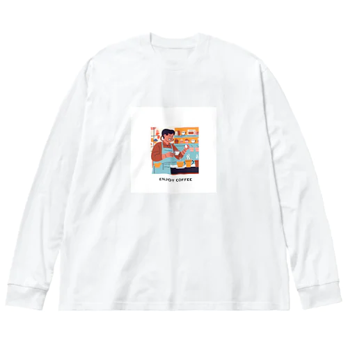 enjoy coffeeeeeee‼︎ Big Long Sleeve T-Shirt