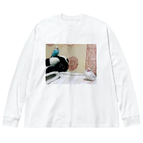 ぴす Big Long Sleeve T-Shirt