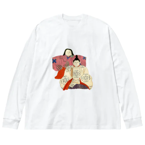 国立国会図書館デジタルコレクション「うないのとも」 Big Long Sleeve T-Shirt