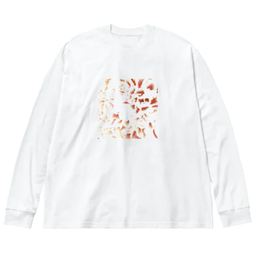 人を駄目にする人間椅子模様 Big Long Sleeve T-Shirt