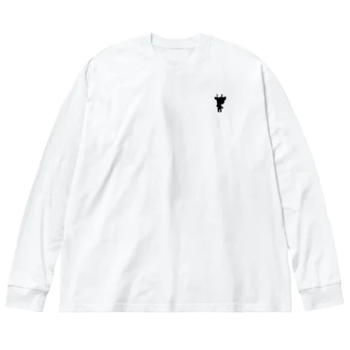 まこちゅビッグシルエットロングスリーブTシャツ Big Long Sleeve T-Shirt